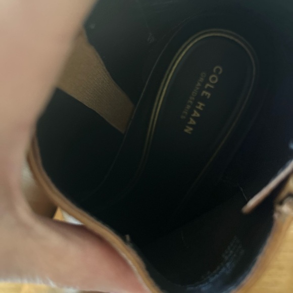 COLE HAAN Women Tan Grand Ambition Leather Bootie Size 10 - Picture 11 of 11